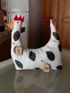 Hen House Chicken 12" Tall 11" Wide Plus Free Homemade Gift